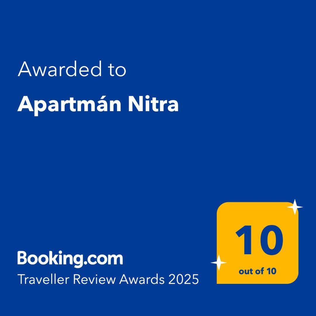 Apartman Нитра Экстерьер фото